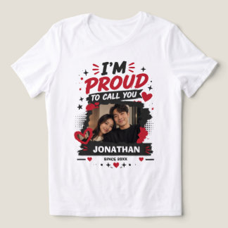 Proud to Call You Custom Tri-Blend Shirt