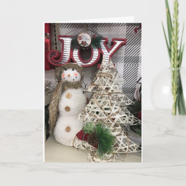PROUD TO CALL YOU MY ****MOM**** CHRISTMAS HOLIDAY CARD (Front)