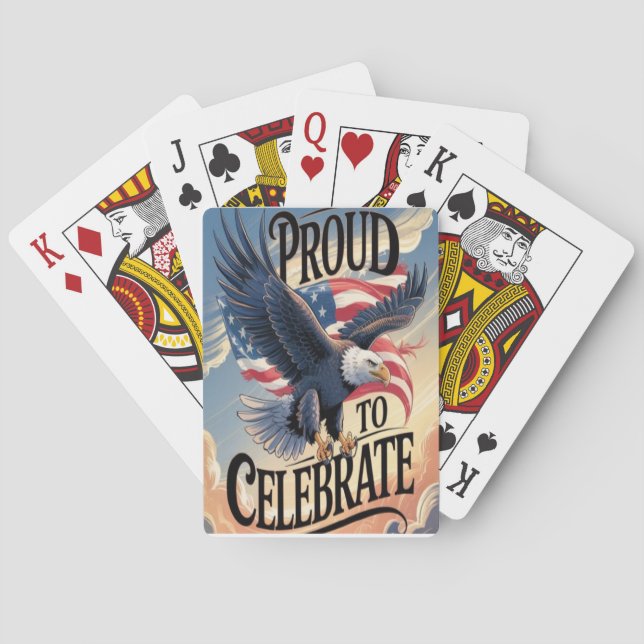 proud to celebrate playing cards (Back)