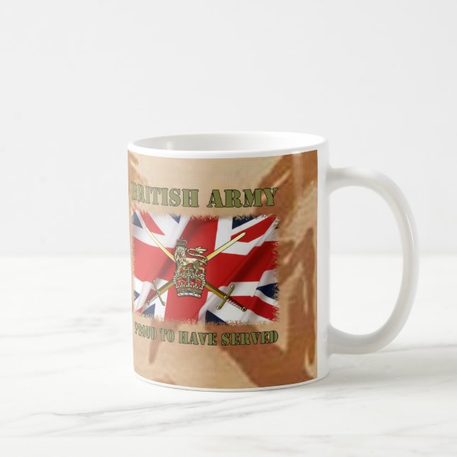 Proud to have served......UK Coffee Mug (Right)