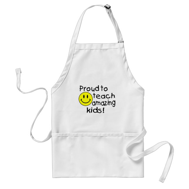 Proud To Teach Amazing Kids Standard Apron (Front)