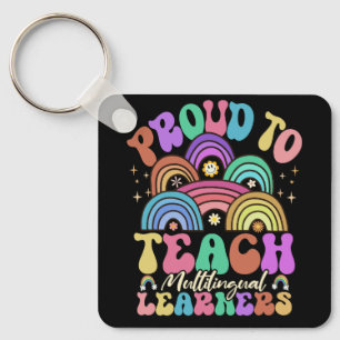 Proud To Teach Multilingual Learners Maestra Spani Key Ring