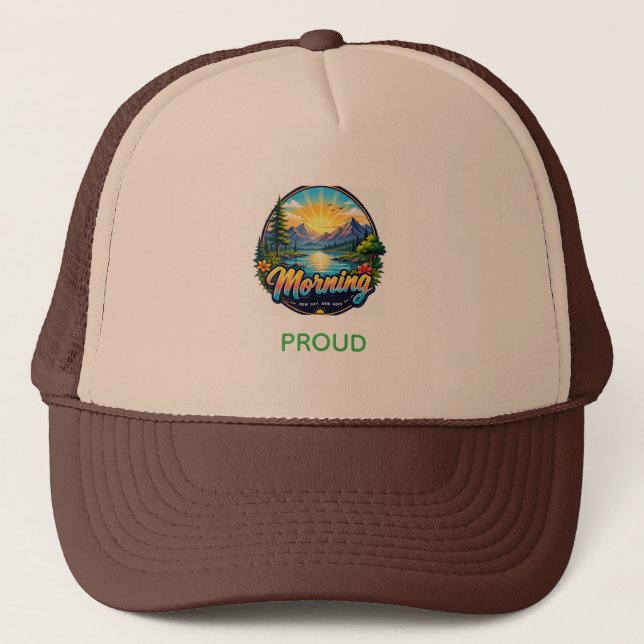 PROUD TRUCKER HAT (Front)