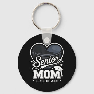 Proud Two Tittles Mum And Hockey Player Mothers Key Ring