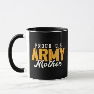 Proud U.S. Army Mother Veteran Mum Veteran Wife Mug