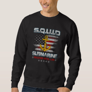 Proud U S Submarine Service Veteran Submariner Ame Sweatshirt