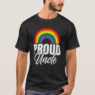 Proud Uncle Ally LGBT Lesbian Gay Pride Month LGBT T-Shirt