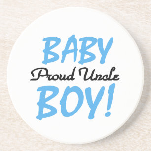 Proud Uncle Baby Boy Gifts Coaster