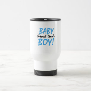 Proud Uncle Baby Boy T-shirts and Gifts Travel Mug