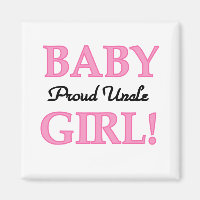 Proud Uncle Baby Girl Tshirts and Gifts