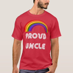 Proud Uncle LGBT LGBT Pride T LGBTQ Supporter Pri T-Shirt