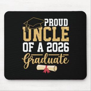 Proud Uncle Of A 2026 Graduate Senior Cl Of 2026 G Mouse Mat