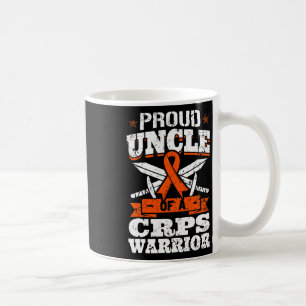 Proud Uncle Of A Crps Warrior Rsd Awareness Ribbon Coffee Mug