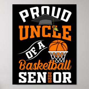 Proud Uncle Of A Sketll Senior Cl Of 2025 Graduati Poster