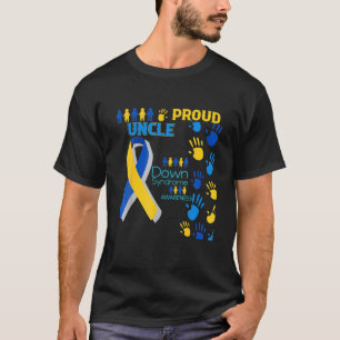Proud Uncle T21 World Down Syndrome Awareness Day T-Shirt