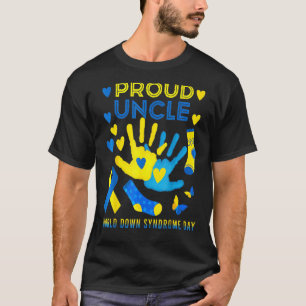 Proud Uncle T21 World Down Syndrome Awareness Day T-Shirt