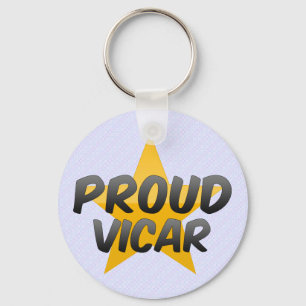 Proud Vicar Key Ring