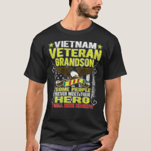 Proud Vietnam Veteran Grandson - Military T-Shirt