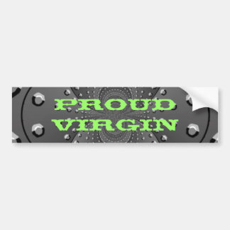 Proud Virgin Bumper Sticker