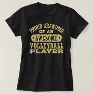 Proud Volleyball Grandma T-Shirt