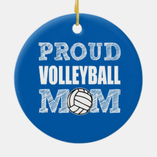 Proud Volleyball Mum ornament