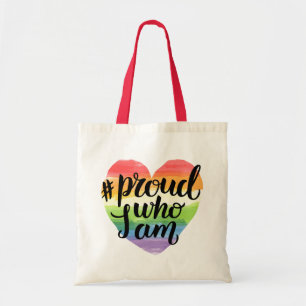 Proud Who I Am Tote Bag