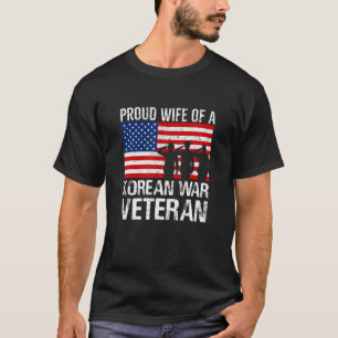 Proud Wife Of A Korean War Veteran Family Matching T-Shirt
