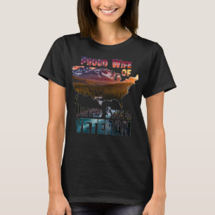 Proud Wife of a United States Veteran T-Shirt