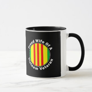 Proud Wife of A Vietnam Veteran Coffee Mug Cup