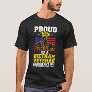 Proud Wife Of A Vietnam Veteran T-Shirt