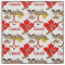 Proudly Canadian Beaver and Moose Fabric