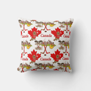 Proudly Canadian Beaver Cushion