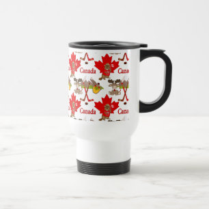 Proudly Canadian Beaver Travel Mug