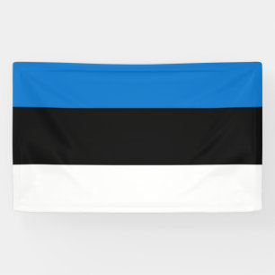 Proudly Display the National Flag of Estonia Banner