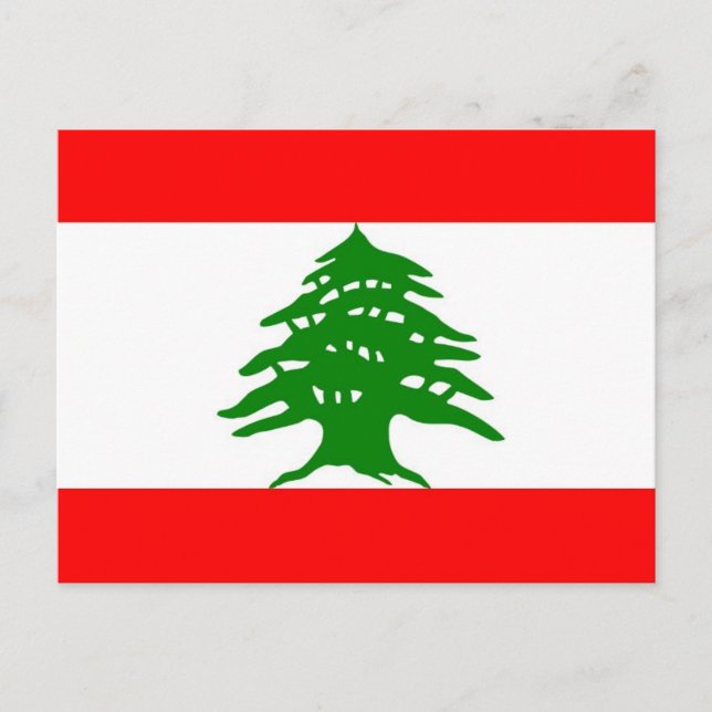 Proudly Lebanese - Proud To Be Lebanese - Lebanon Postcard (Front)