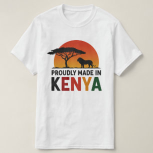 Proudly Made in Kenya African Safari T-Shirt