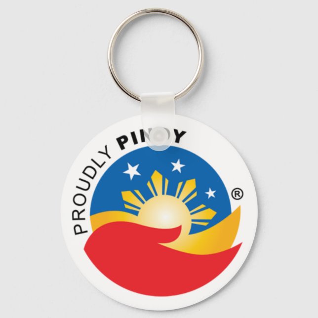 Proudly Pinoy Official Keychain (Front)