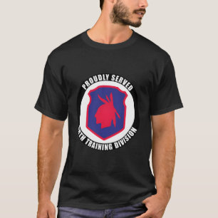 Proudly Served 98Th Training Division Army Veteran T-Shirt