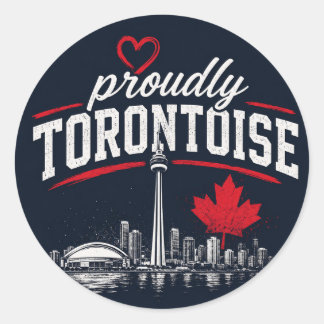 Proudly Torontoise Toronto Pride Sticker