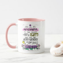 Proust Quote Let Us Be Grateful Two-Tone Mug