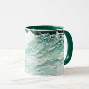 Prouts Neck, fine art painting by Winslow Homer,   Mug