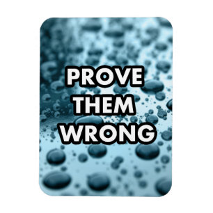 Prove them wrong magnet