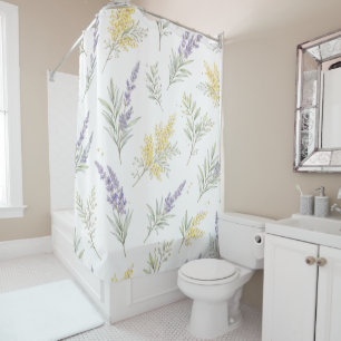 Provence Botanical Shower Curtain