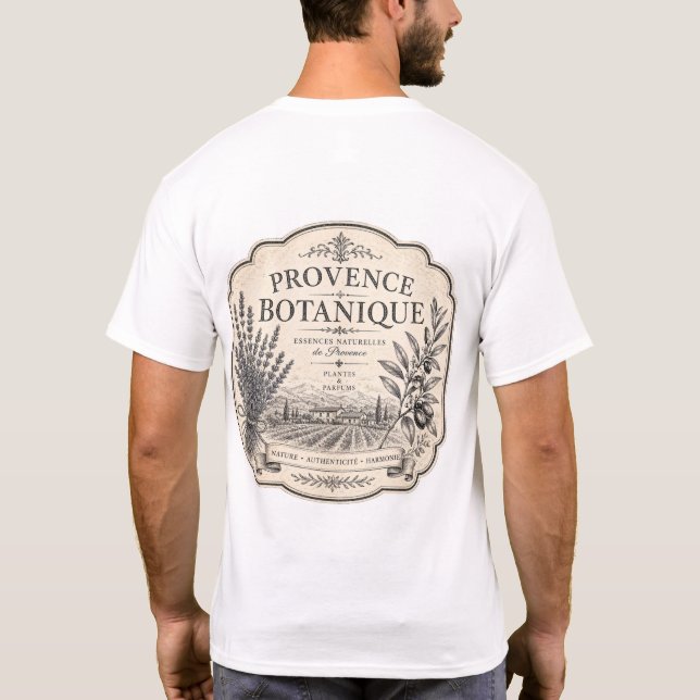 provence botanique tshirt (Back)