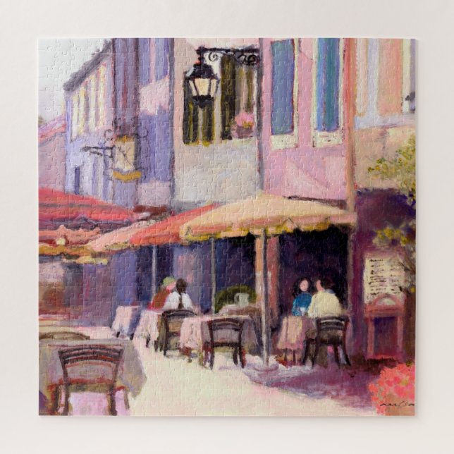 Provence Cafe Jigsaw Puzzle (Vertical)