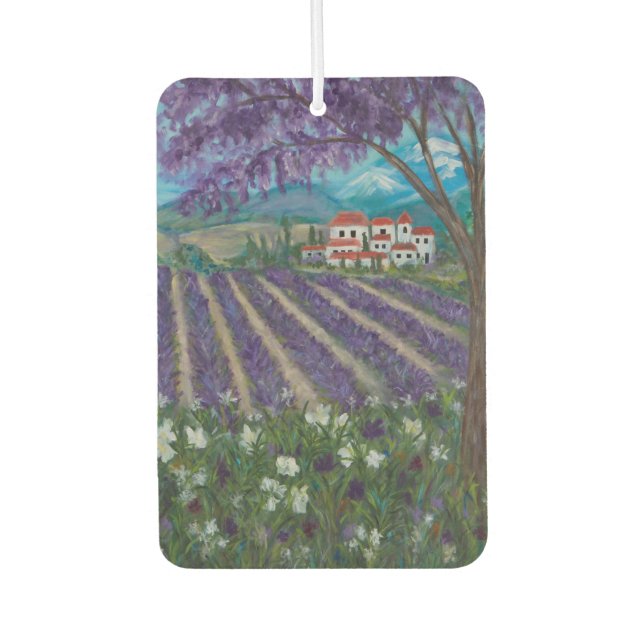 Provence  car air freshener (Front)