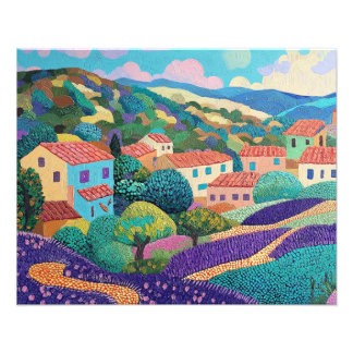 Provence France Landscape Photo Print