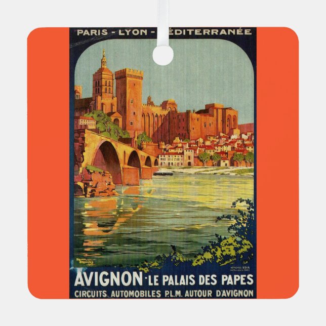 Provence France Postcard Ornament (Front)