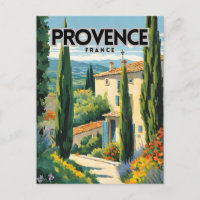 Provence France Travel Poster