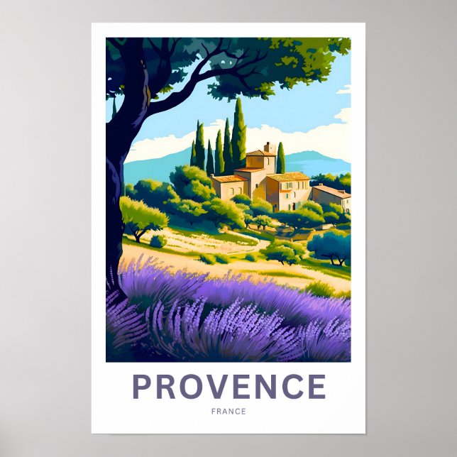 Provence France Travel Print (Front)